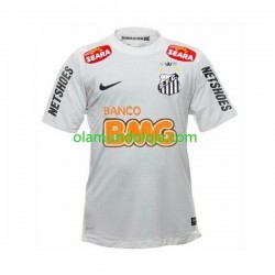 Camisola Santos FC -2012 Retro Homem Equipamento Primeiro 2011 Manga Curta